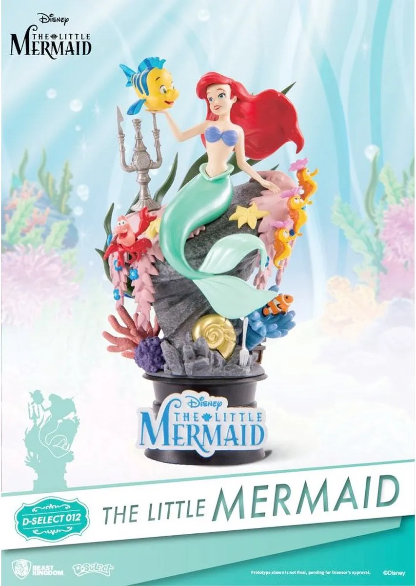 Disney Beast Kingdom Ariel Diorama 15cm