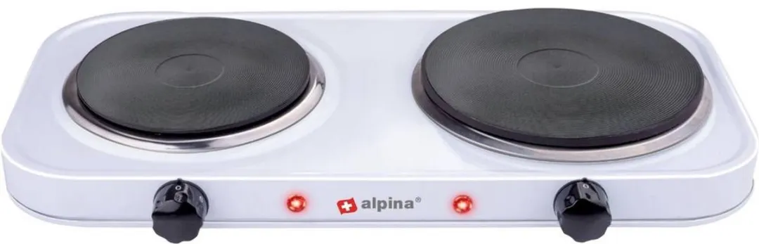 Alpina Elektrische Kookplaat – 2500 Watt