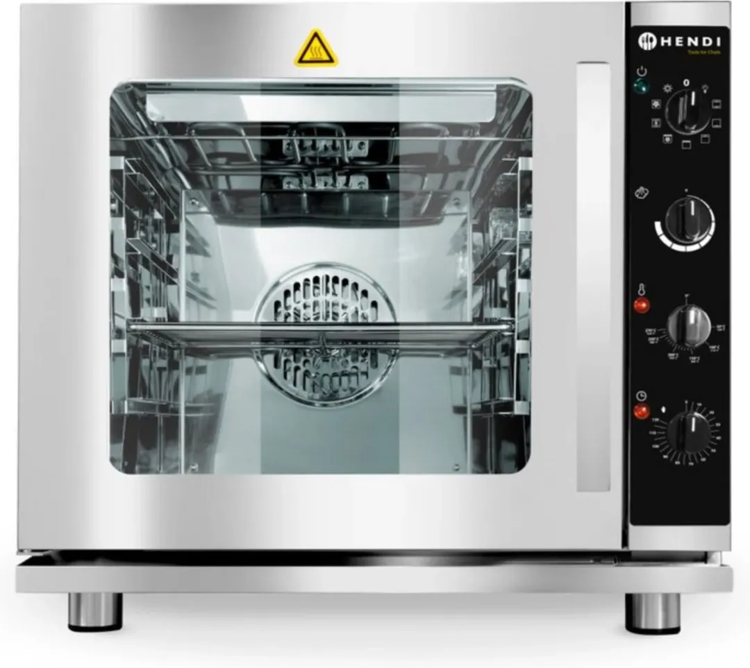 HENDI 225929 Hetelucht Stoomoven met Grill 3000W