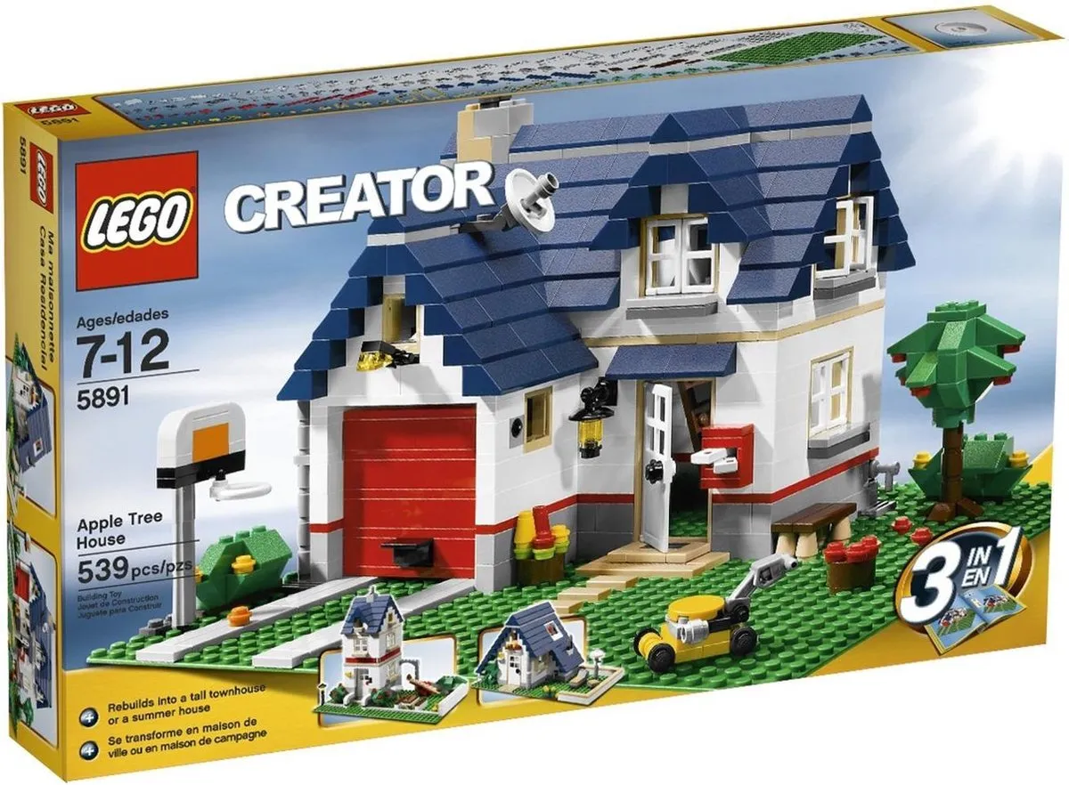LEGO Creator Huize Appelboom 5891 - 539 Stukken