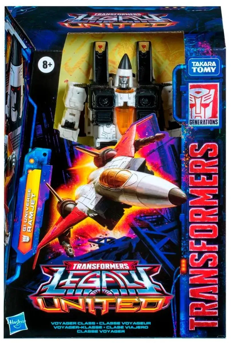 Hasbro Transformers Legacy Voyager Ramjet Action Figuur - 18cm - Multi