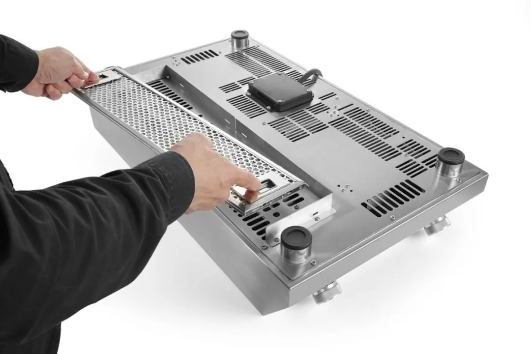 HENDI Profi Line Inductiekookplaat 7000 - 2 Zones 7000W - RVS - afbeelding 6 van 6