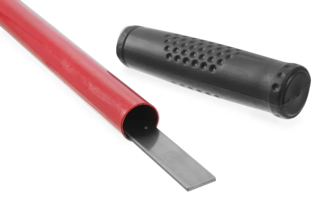 HENDI Bakplaatschraper 100x320mm - Rood