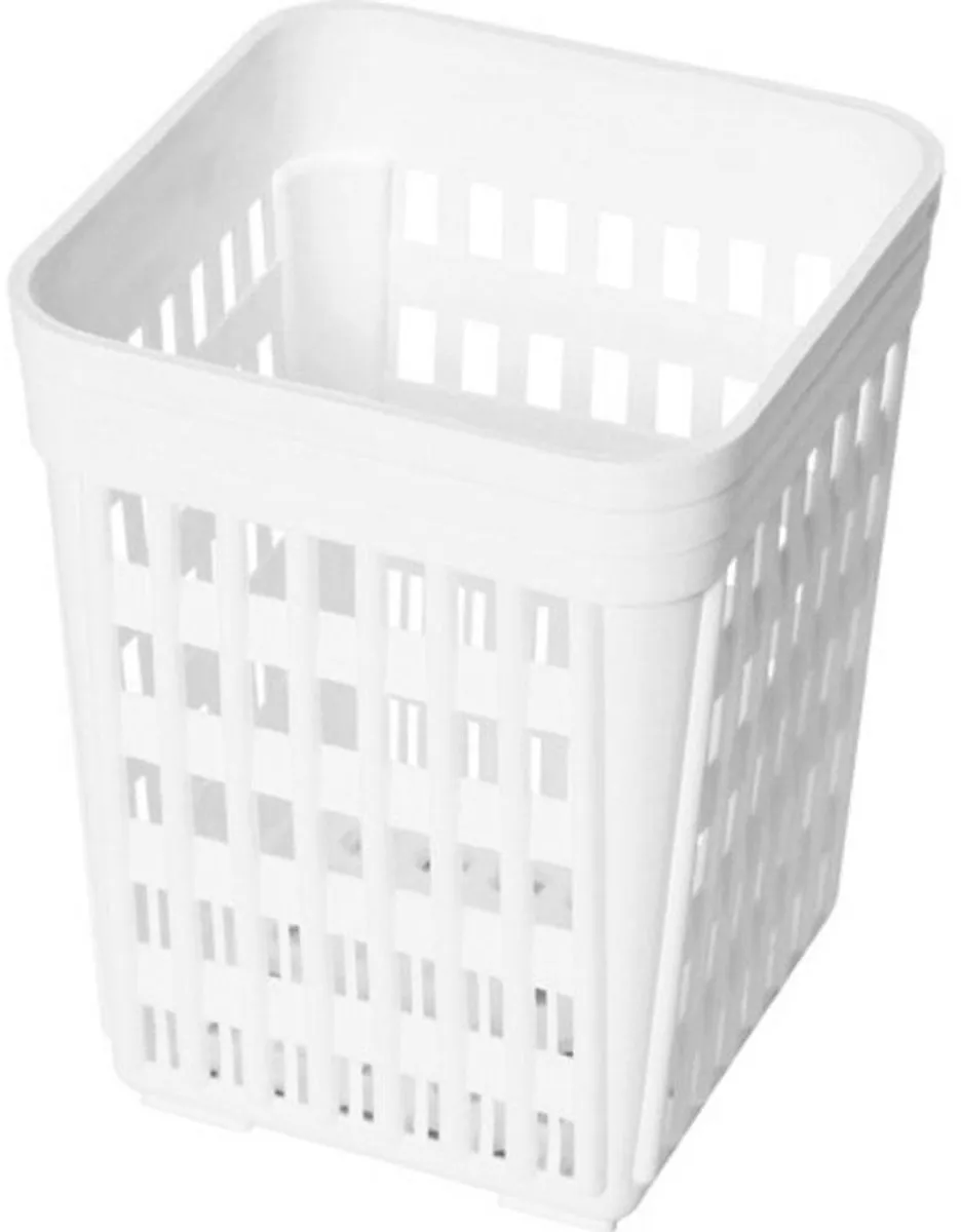 HENDI Bestekkorf Compact - 110x110x140mm - Wit