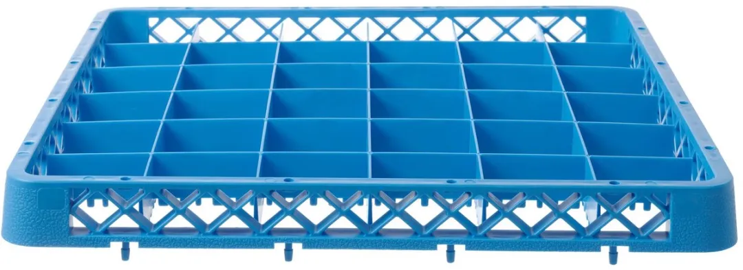 Hendi Vaatwaskorf Opzetstuk 36 Vaks - 500x500x45mm - Blauw