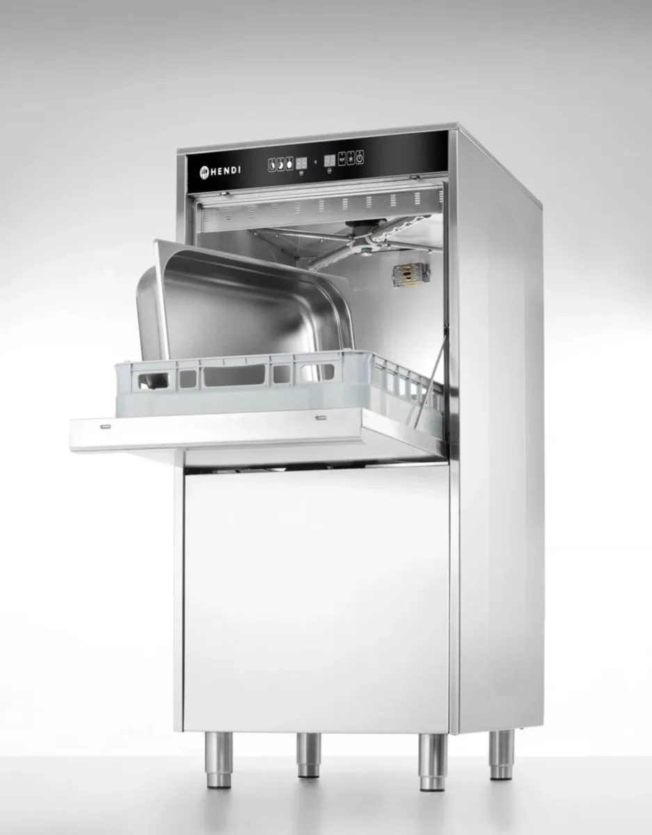 HENDI 236574 Vaatwasser Pannen & Trays 7100W - 595x777x1335mm RVS