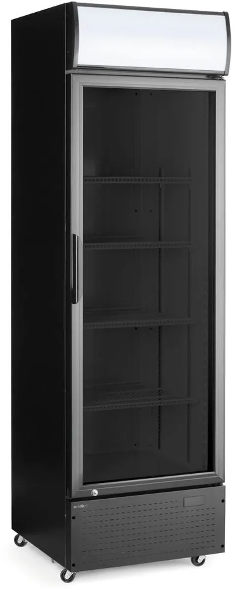 HENDI Barkoelkast 236932 - 254L - 4 Plateaus - Zwart