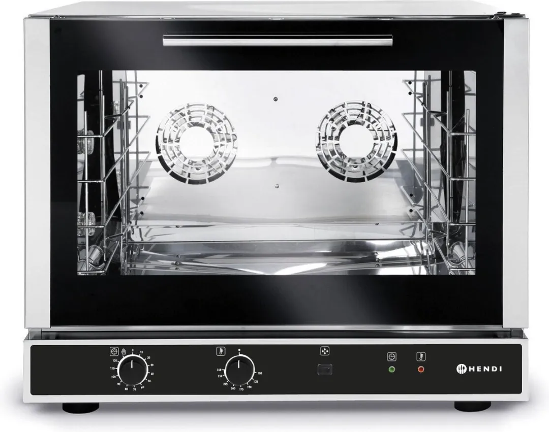 HENDI 225516 Bakkerij Heteluchtoven - 4 Trays - 6400W
