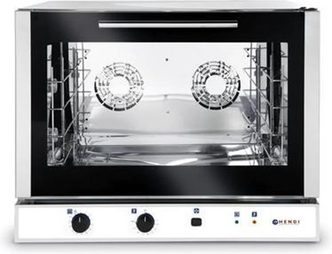 HENDI 225516 Bakkerij Heteluchtoven - 4 Trays - 6400W