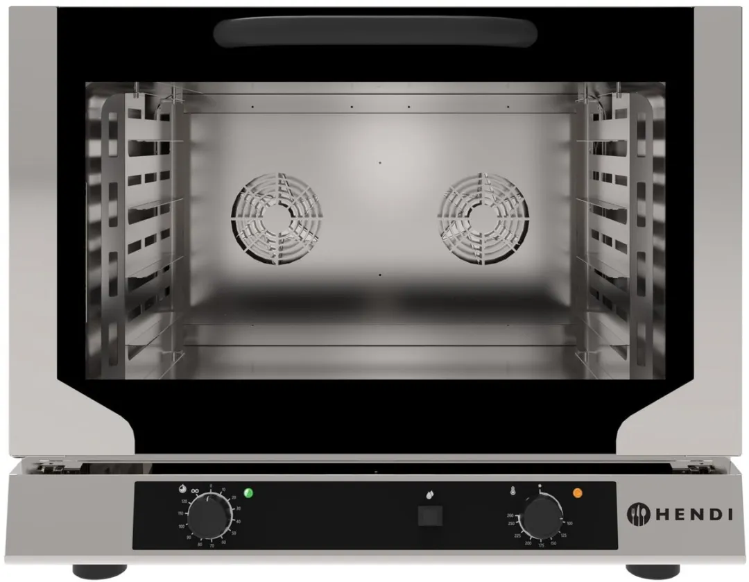 HENDI 225516 Bakkerij Heteluchtoven - 4 Trays - 6400W