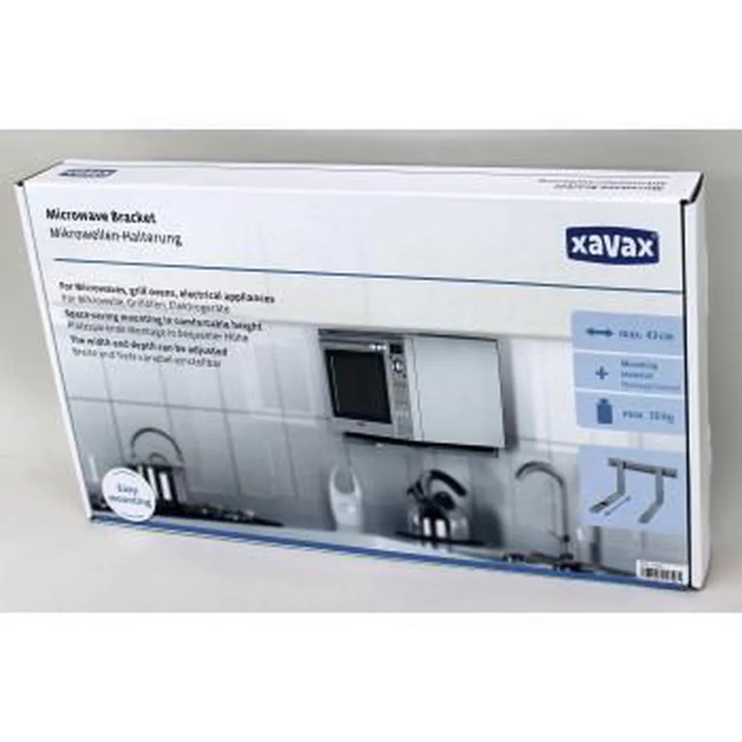 Xavax Universele Wandhouder 110931 - Magnetron - Zilver - afbeelding 6 van 6