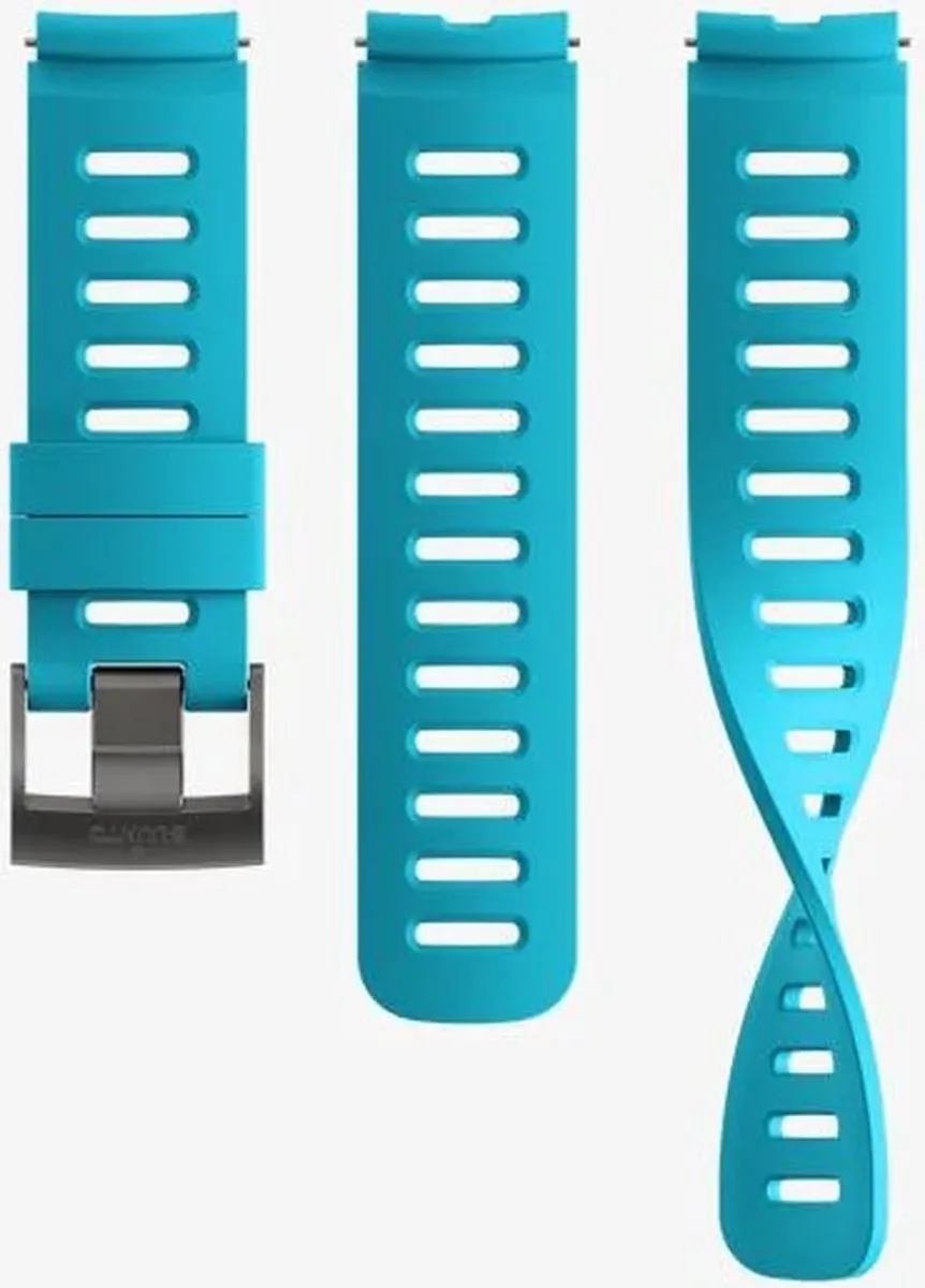 Suunto 22mm Dive Silicone Strap - Aqua Blue