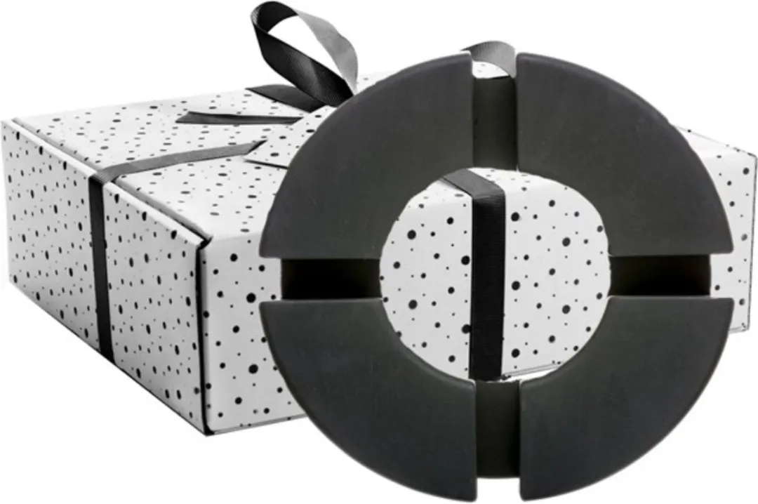 Sagaform tablethouder cook n read in geschenkdoos grijs 17,5 cm