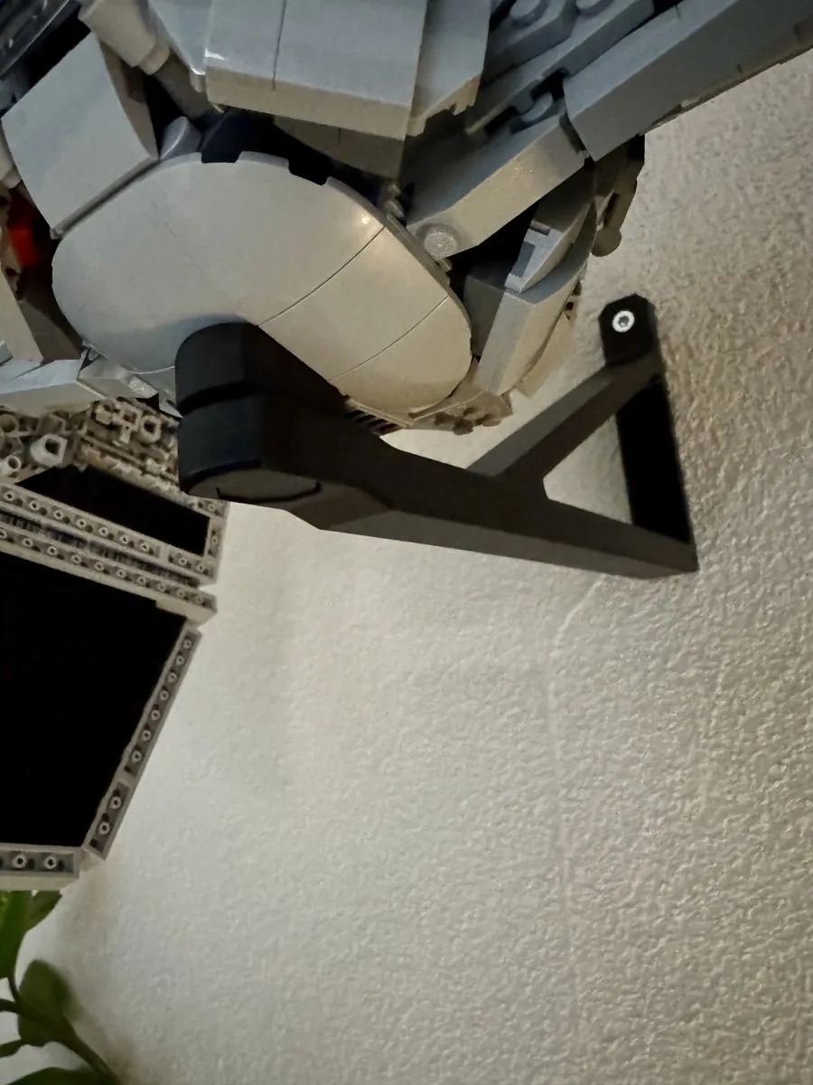 LEGO TIE Interceptor Draaibare Muurhouder - Zwart
