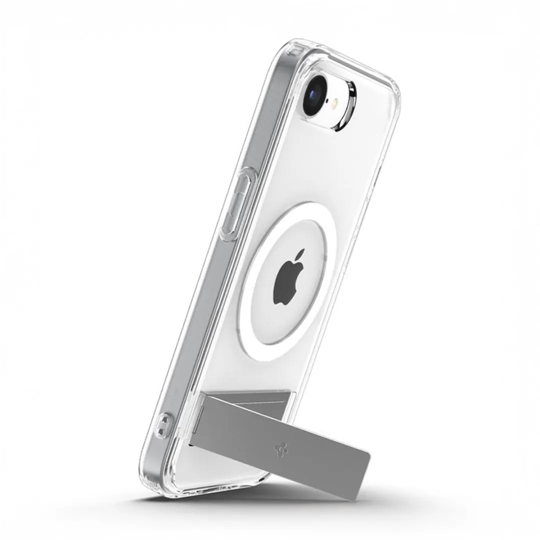 Spigen Ultra Hybrid S MagFit ACS09148 Hoesje - iPhone 16e - Transparant Wit