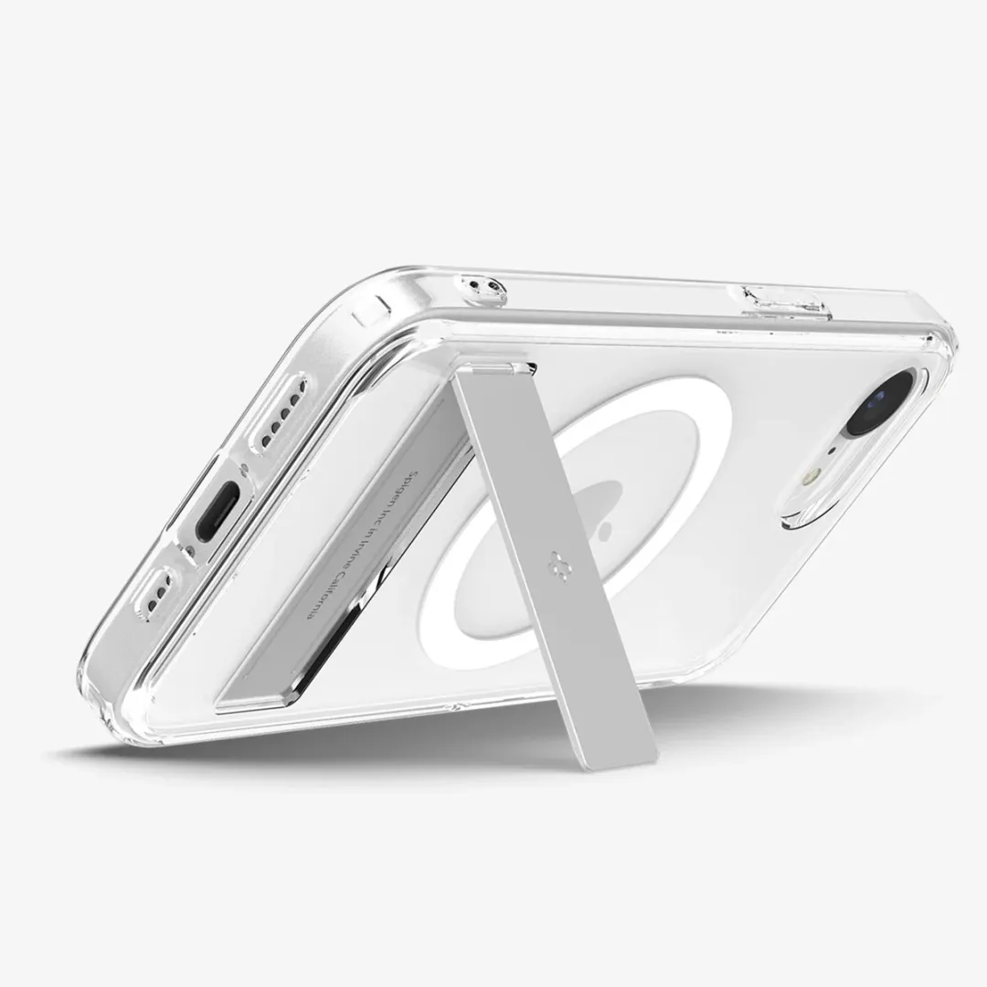 Spigen Ultra Hybrid S MagFit ACS09149 Hoesje - iPhone 16e - MagSafe - Zwart