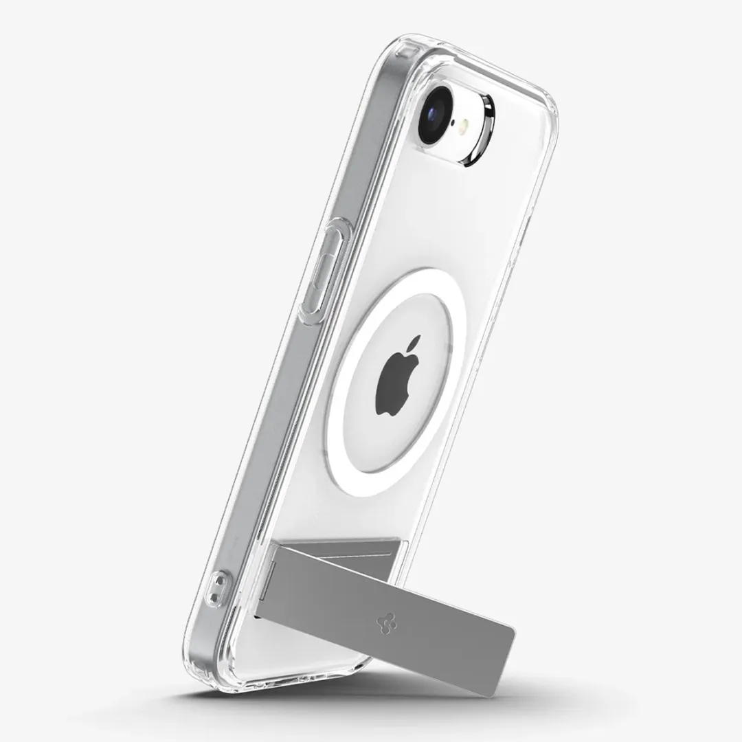 Spigen Ultra Hybrid S MagFit ACS09149 Hoesje - iPhone 16e - MagSafe - Zwart