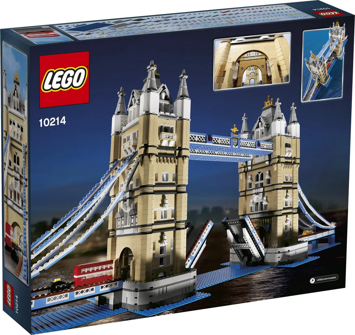 LEGO Tower Bridge 10214 - 4287 Stenen - Meerkleurig