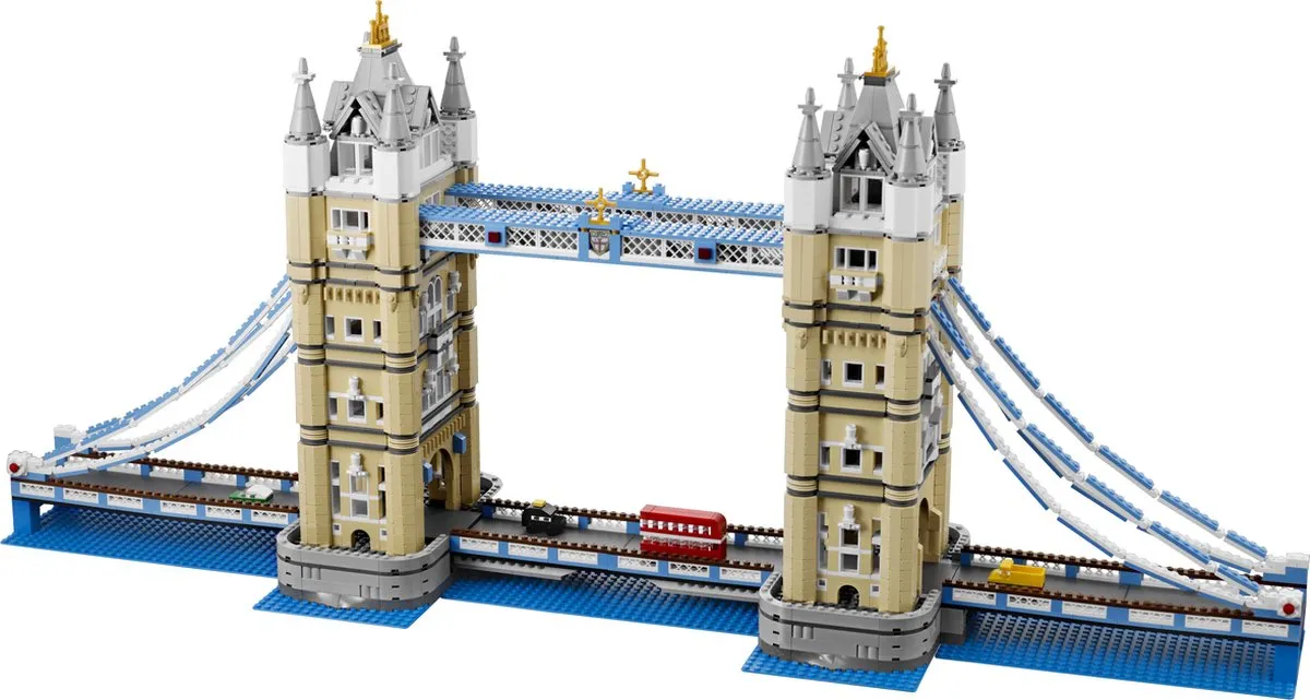 LEGO Tower Bridge 10214 - 4287 Stenen - Meerkleurig