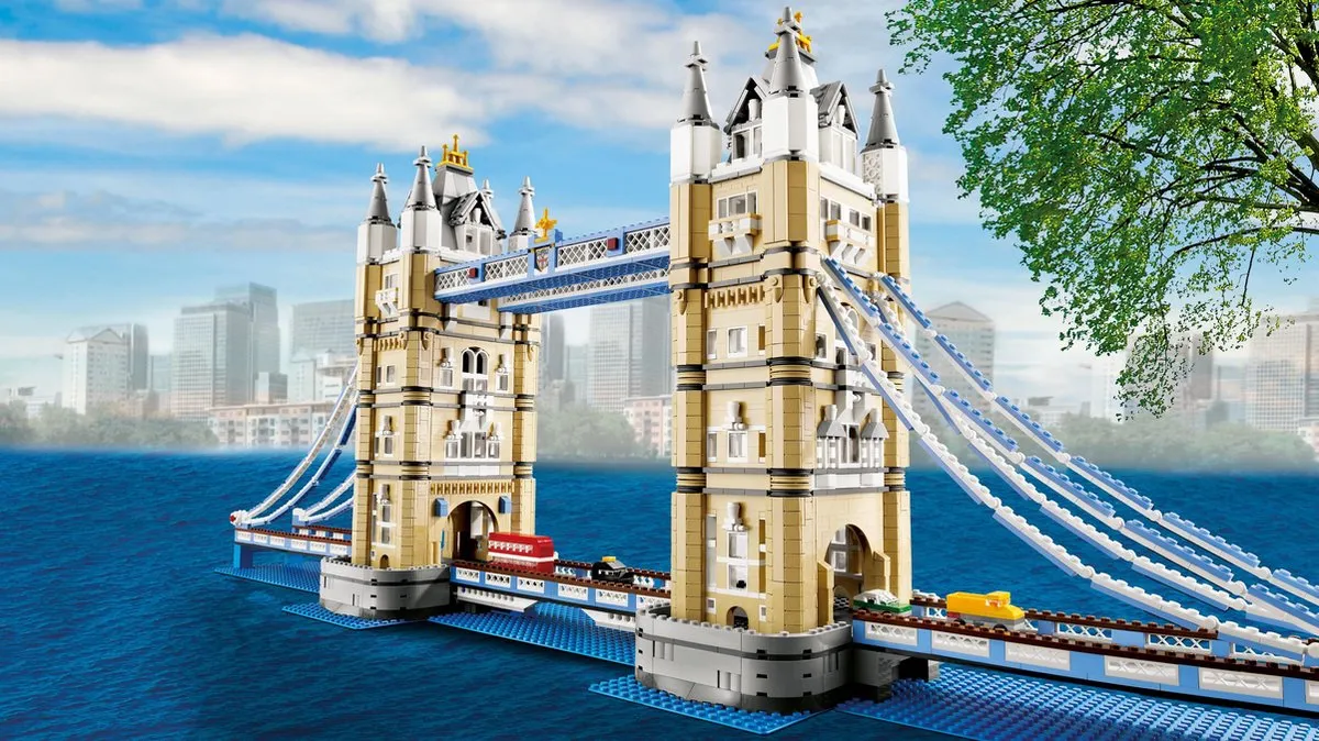 LEGO Tower Bridge 10214 - 4287 Stenen - Meerkleurig