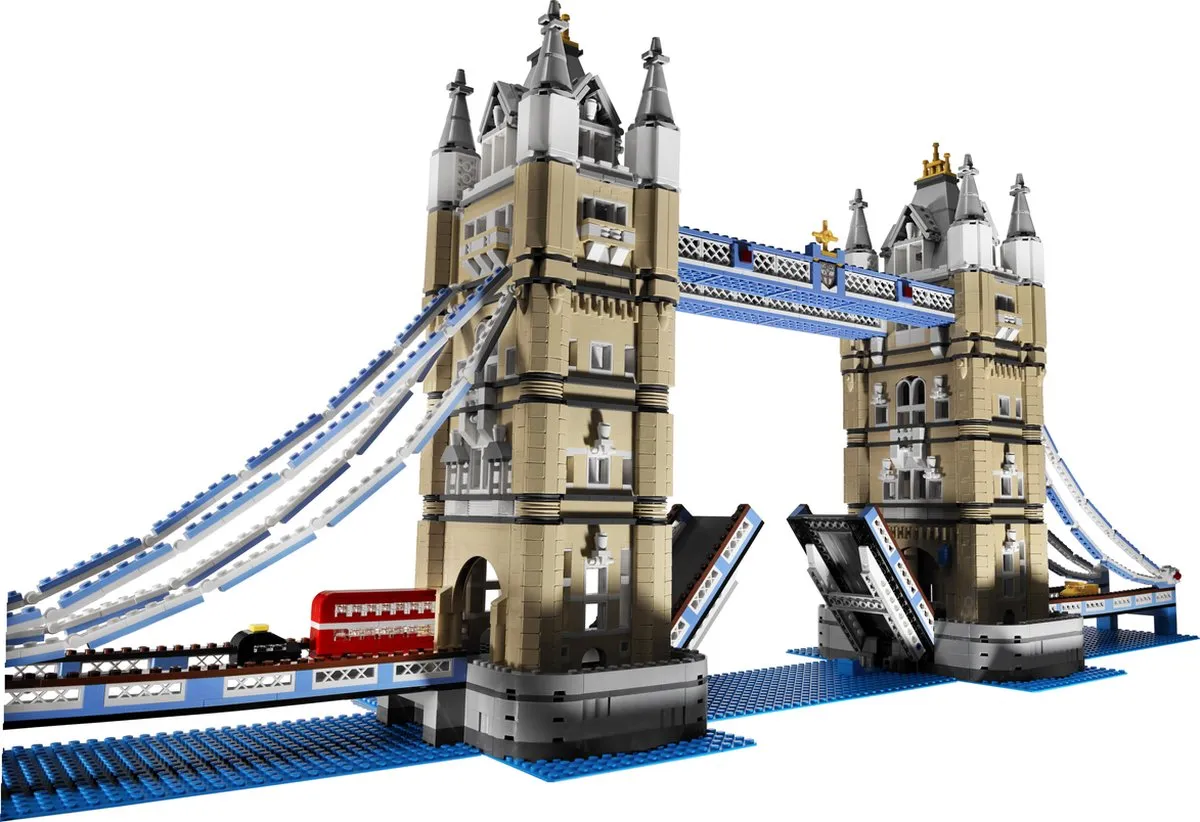 LEGO Tower Bridge 10214 - 4287 Stenen - Meerkleurig