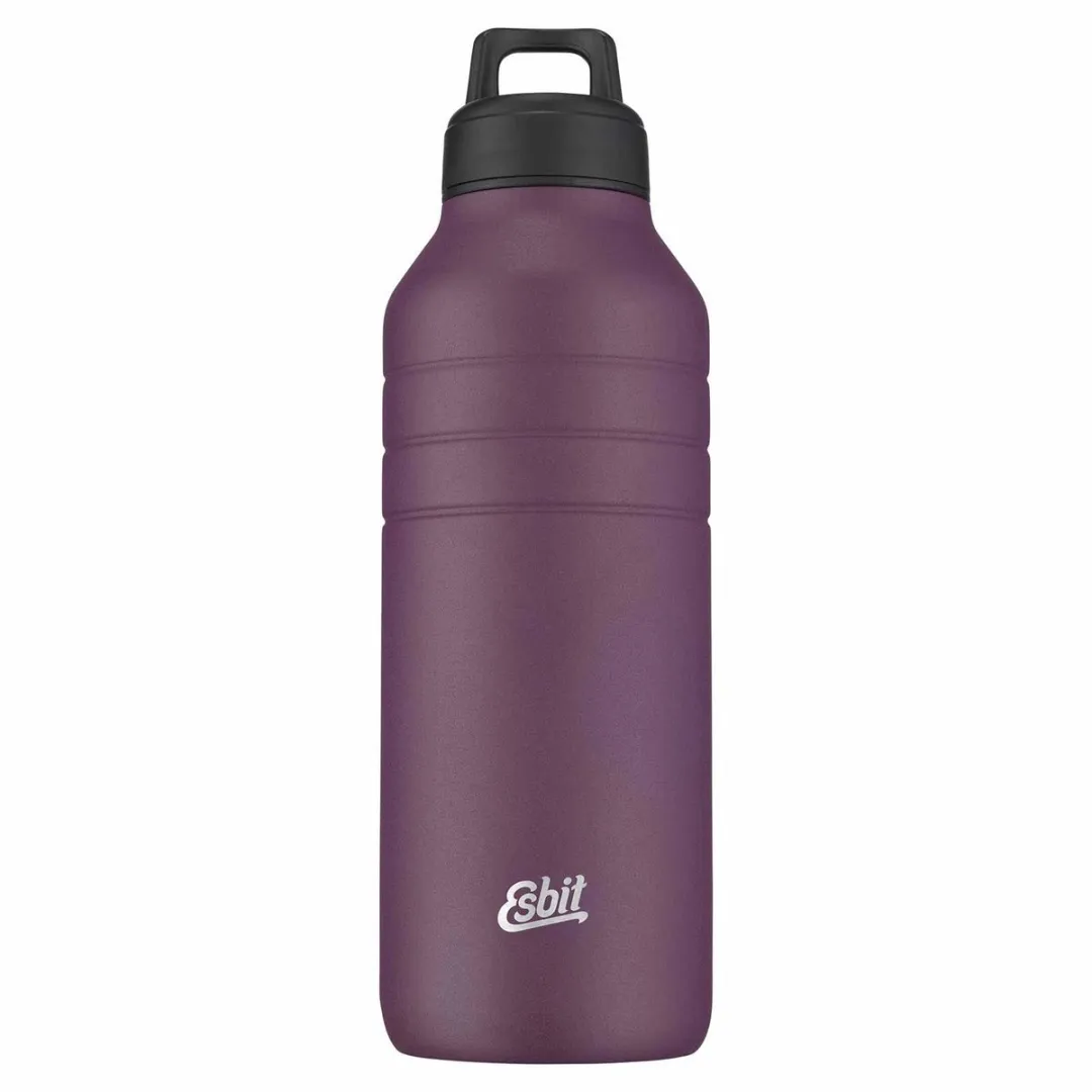 Esbit Majoris Waterfles - 1 Liter - Paars - RVS Drinkfles - Lusdop