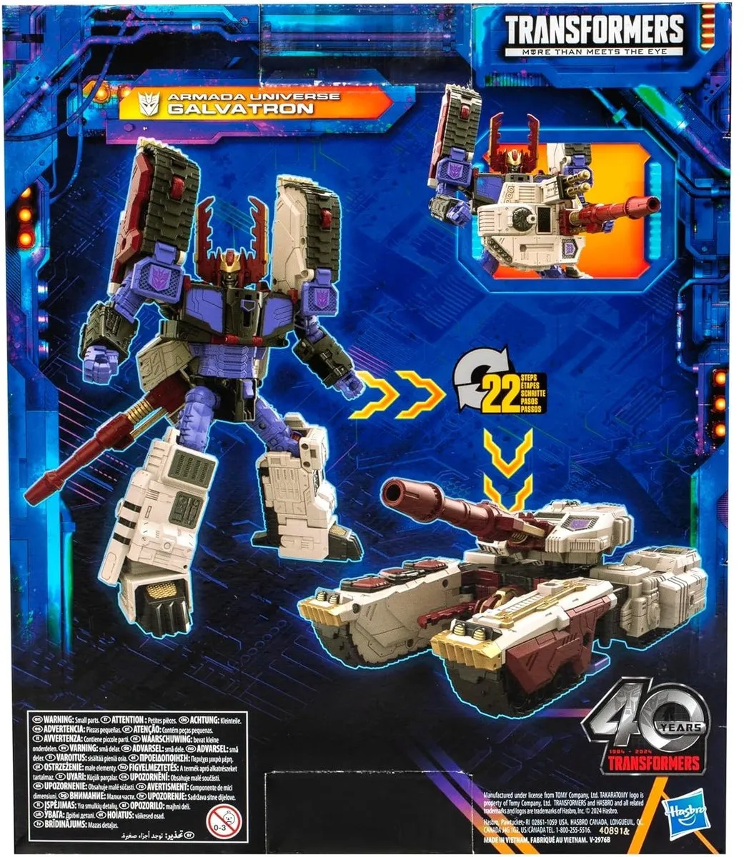 Hasbro Transformers Legacy Galvatron Action Figuur - 18cm - Multi - afbeelding 4 van 5