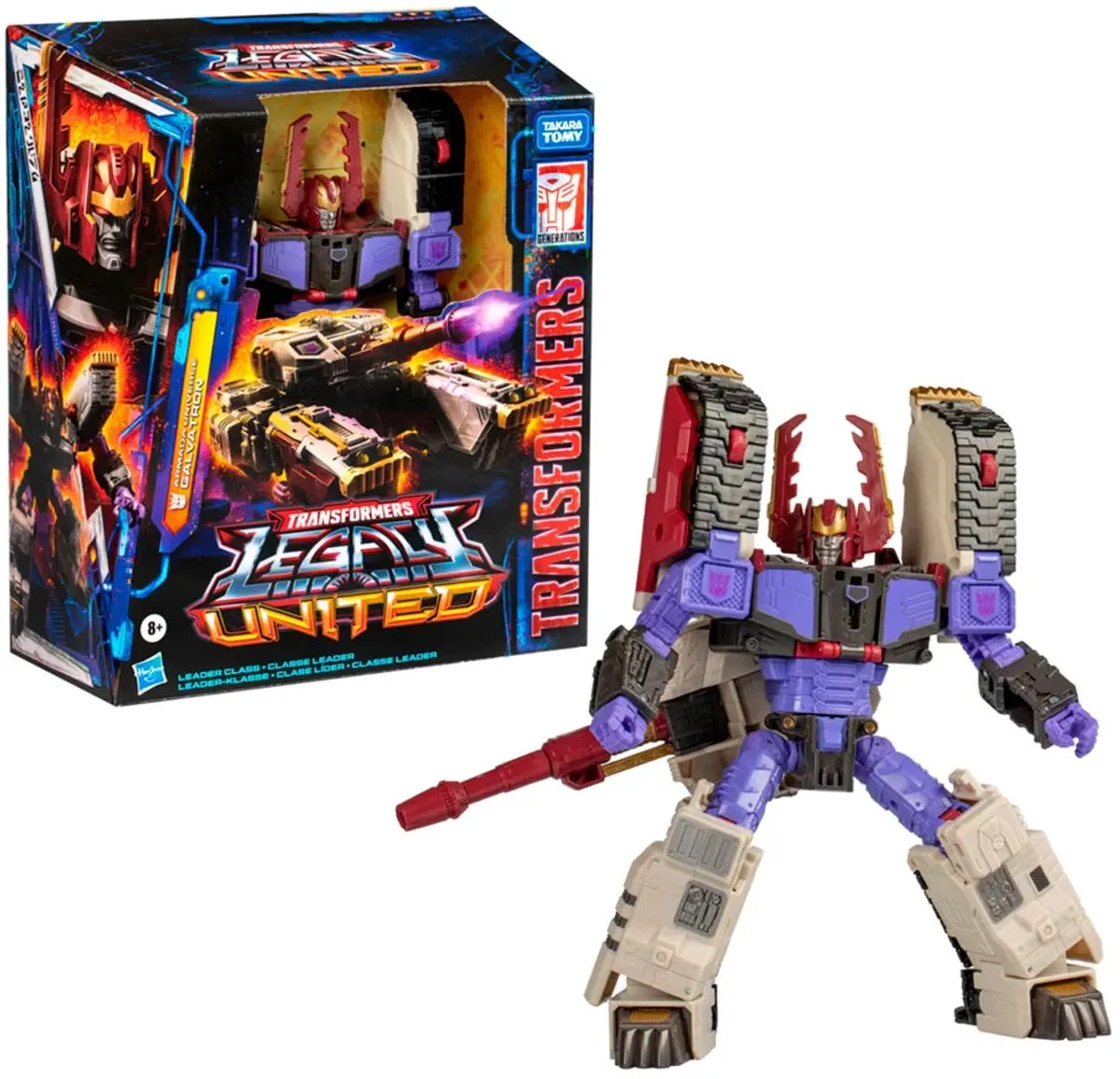 Hasbro Transformers Legacy Galvatron Action Figuur - 18cm - Multi - afbeelding 3 van 5