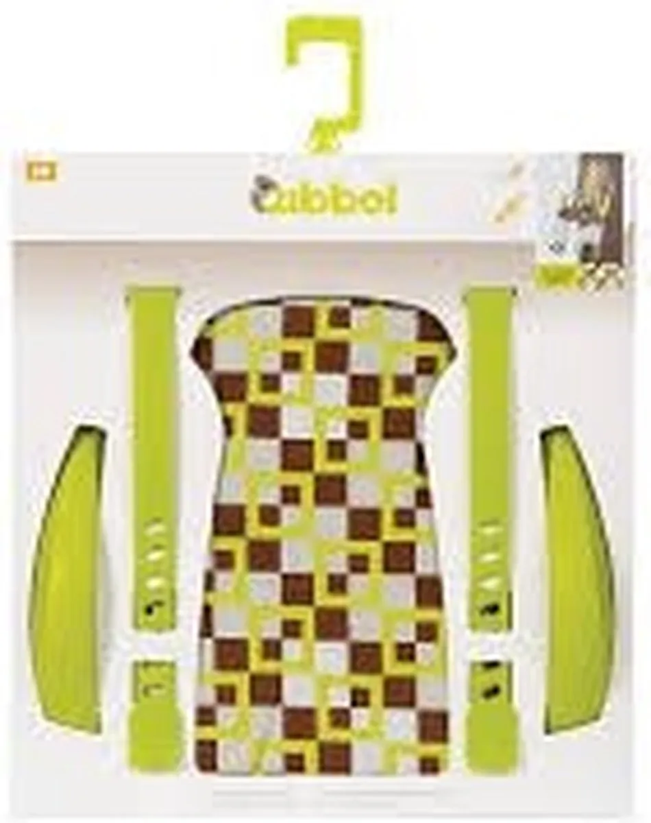Widek - Qibbel Luxe Stylingset voor Achterzitje - Checked Groen
