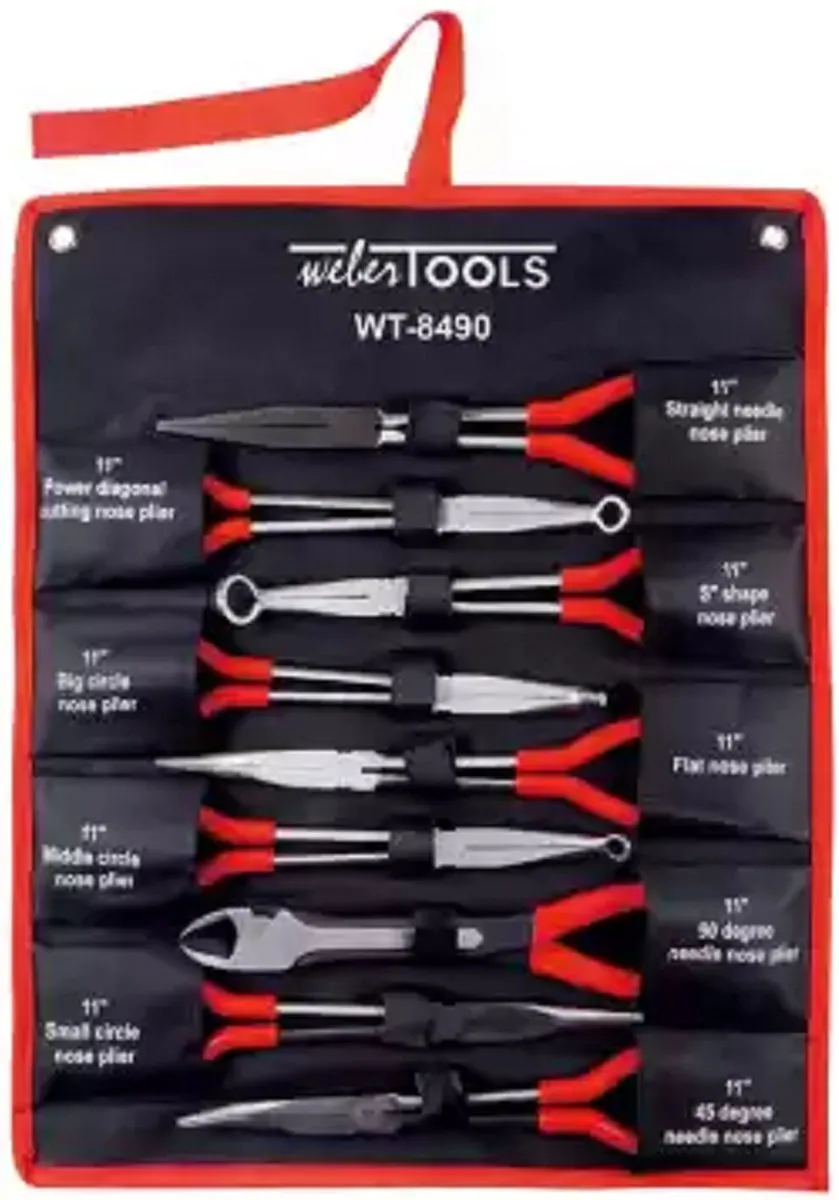 Weber Tools Universele Tangenset 9-delig