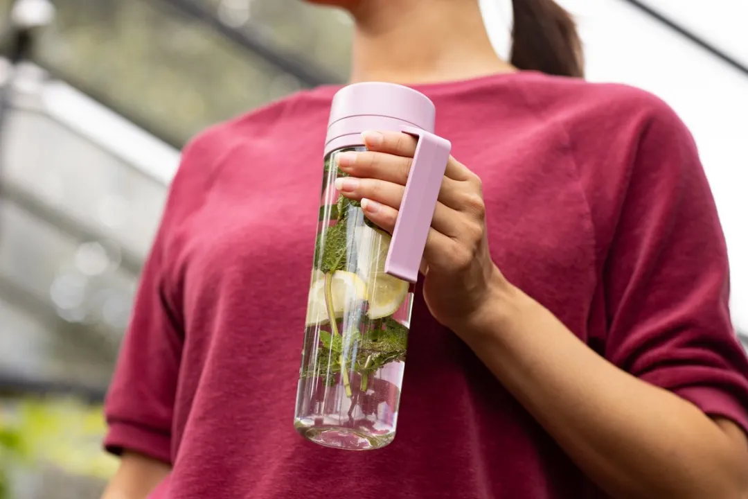Brabantia Make & Take Drinkfles 500ml - Lilac Pink - afbeelding 6 van 6