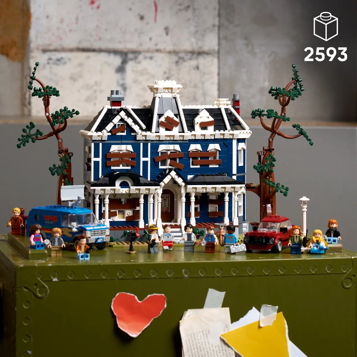 LEGO Icons Stranger Things Huis Creel 11370 - 2593 Stukken - afbeelding 6 van 6