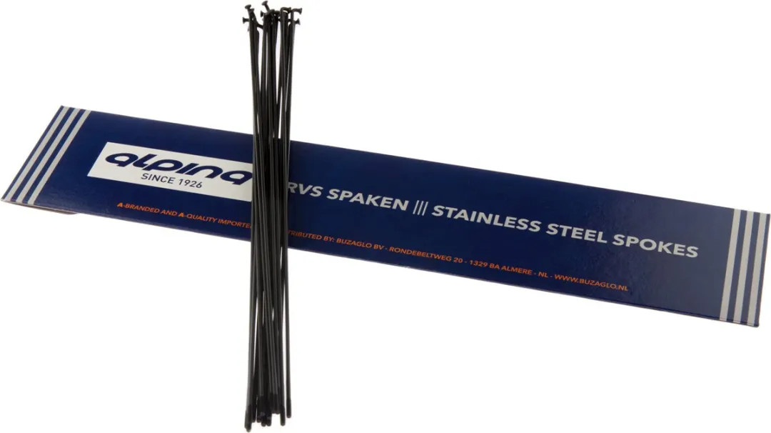 Alpina Spaak RC DB1.8 RVS 18 Stuks - Zwart