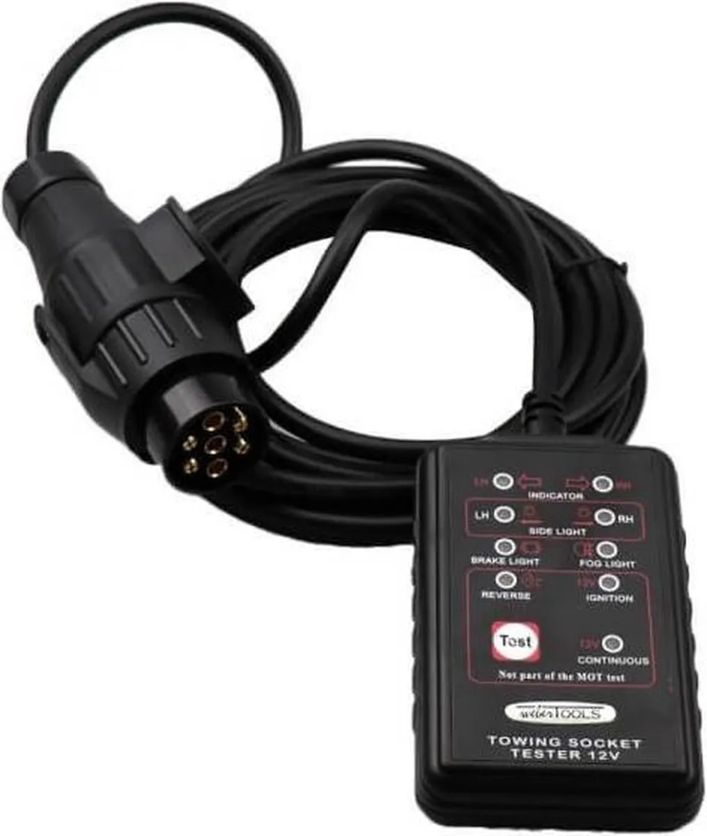 Weber Tools WT-424 Trekhaakstekker Controleset