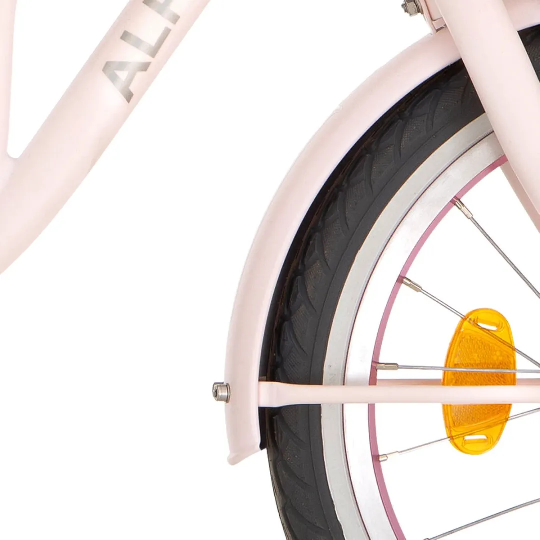 Alpina Spatbordset 18 Inch - Pastel Pink Matt