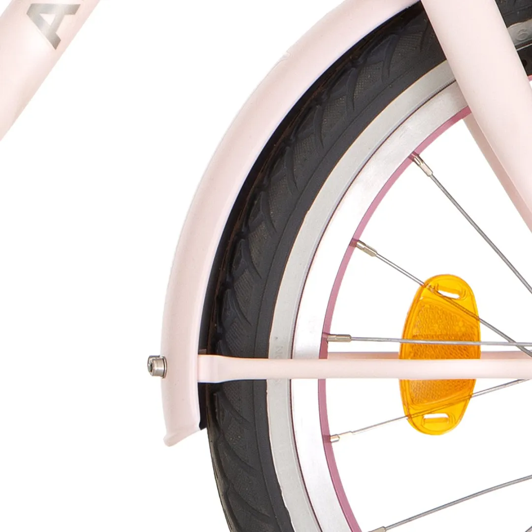 Alpina Spatbordset 18 Inch - Pastel Pink Matt