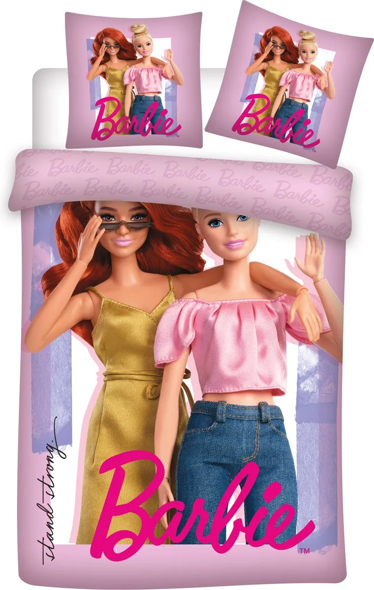 Barbie Friends Dekbedovertrek 140x200cm