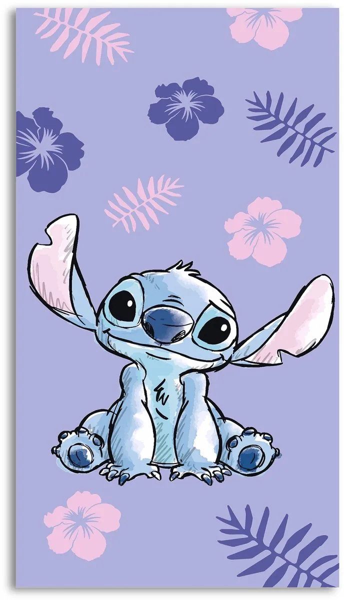 Disney Stitch Strand- en Badhanddoek 70x140cm - Katoen - afbeelding 6 van 6
