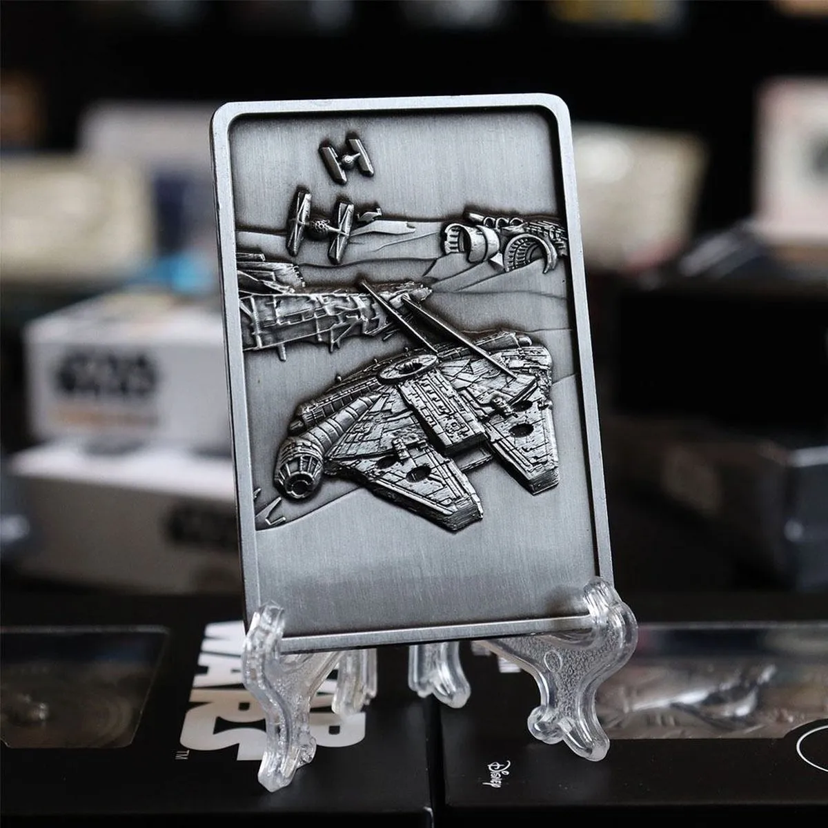 Disney Star Wars Millennium Falcon Iconic Scene Collection - Zilver