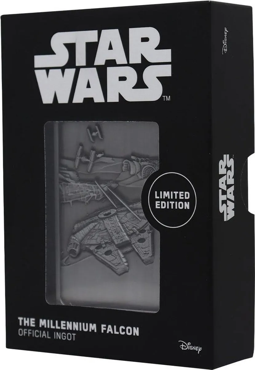 Disney Star Wars Millennium Falcon Iconic Scene Collection - Zilver - afbeelding 6 van 6