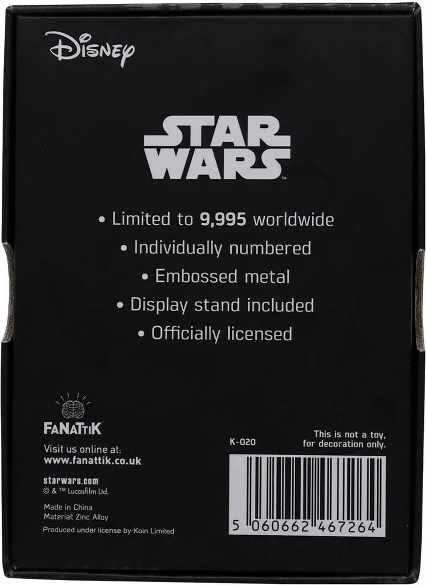 Disney Star Wars Millennium Falcon Iconic Scene Collection - Zilver