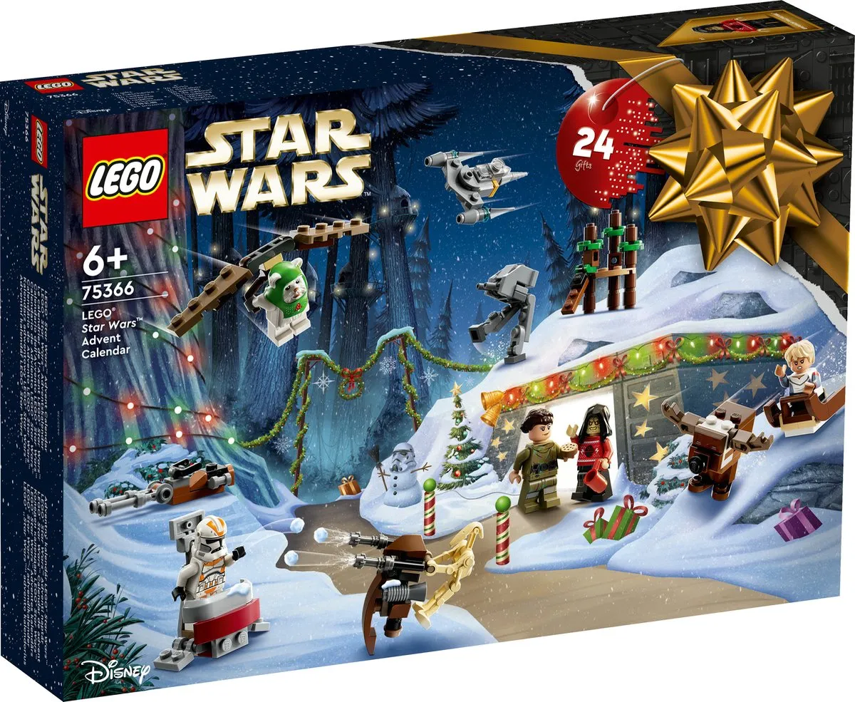 LEGO Star Wars Adventskalender 2023 75366 - 24 Cadeaus - 320 Stukken