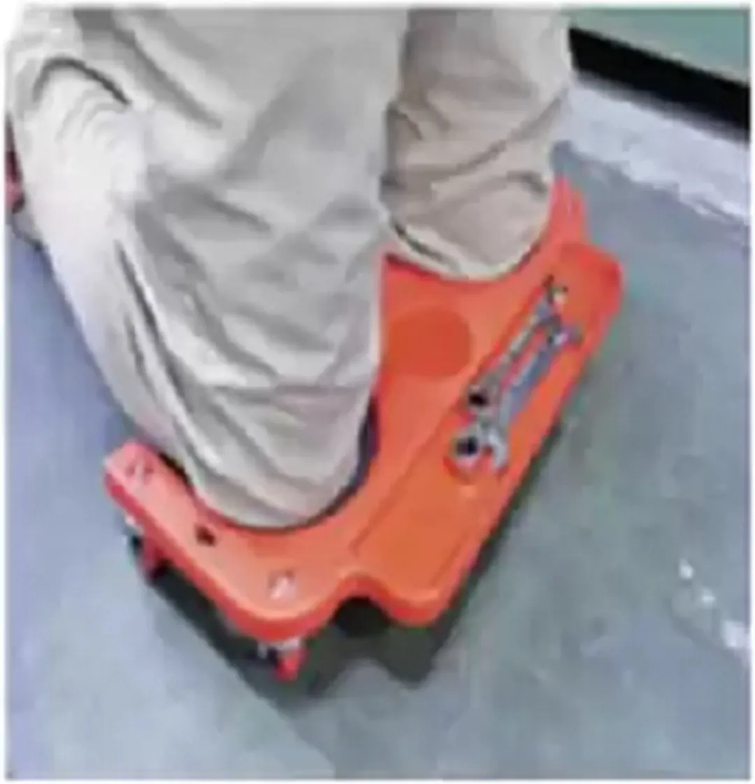 Weber Tools WT426 Knie Roller - Zwart/Oranje