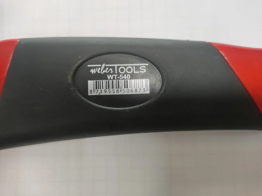 Weber Tools Afbreekmes - Zwart/Rood