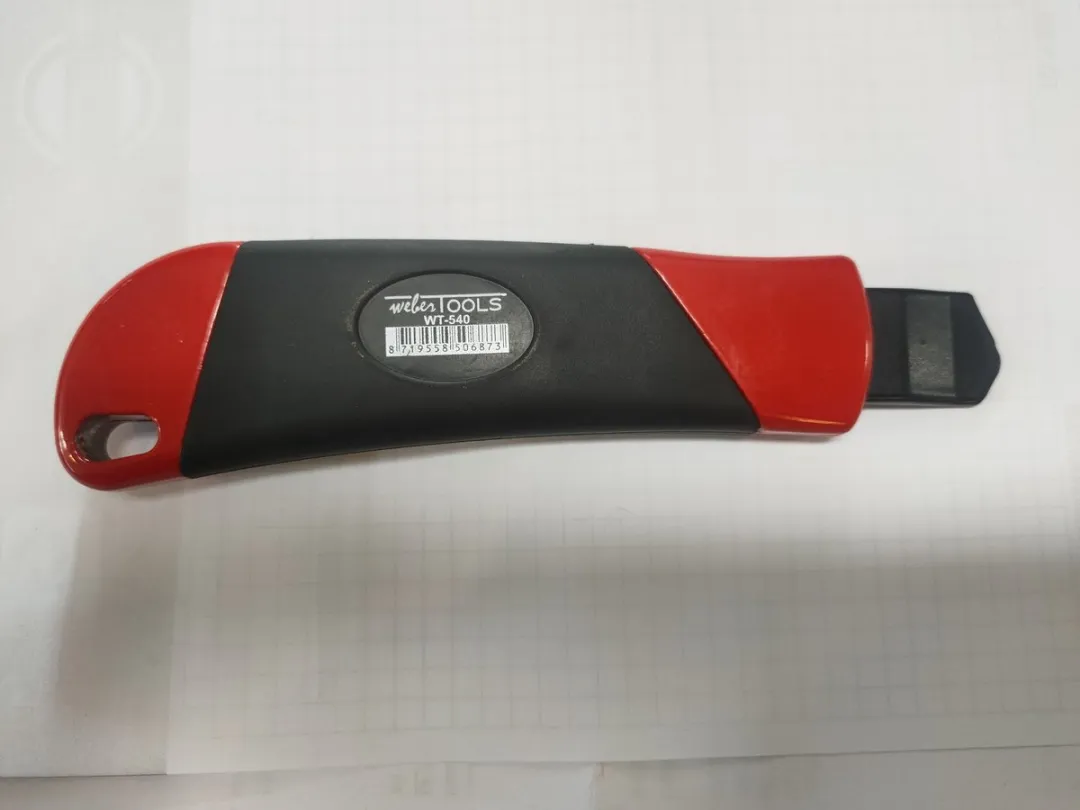 Weber Tools Afbreekmes - Zwart/Rood