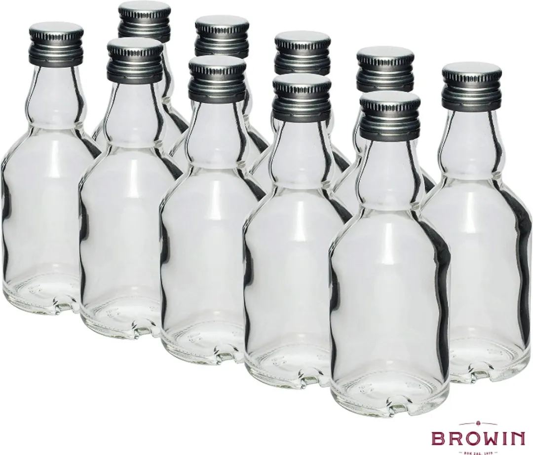 Browin Mini Glazenflesjes 50ml