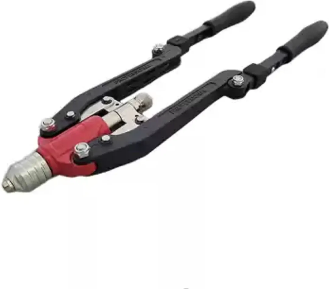 Weber Tools Universele Blindklinknageltangset - 17-delig - Rood/Zilver/Zwart