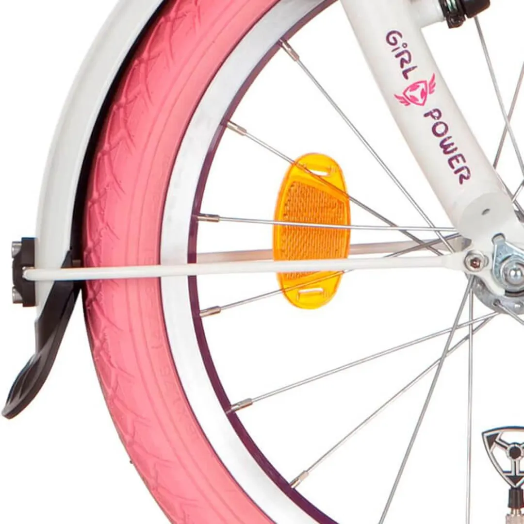 Alpina Spatbordstangset 18 Inch - Pure White