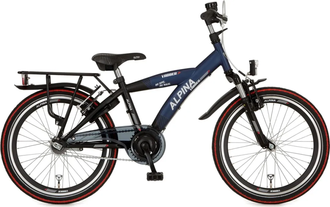 Alpina Yabber J22 Wielen - 22 Inch - Sporty Blue Matt/Jet Black