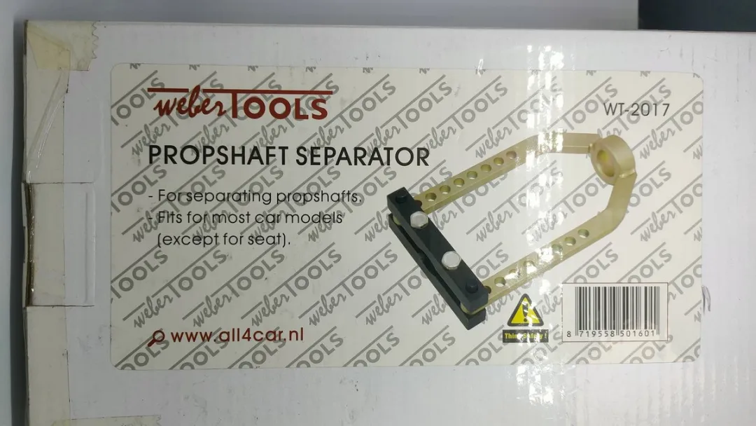 Weber Tools Homokineet Demontage Gereedschap - Goud